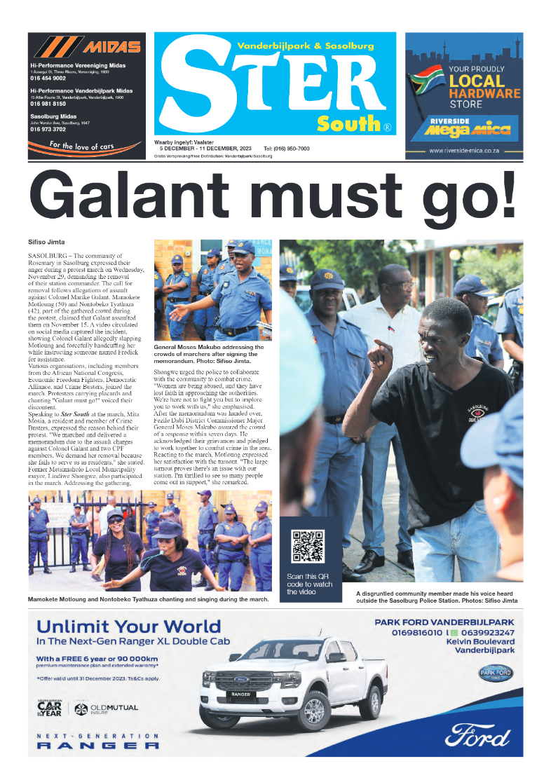 STER SOUTH 5 December – 11 December, 2023 page 1