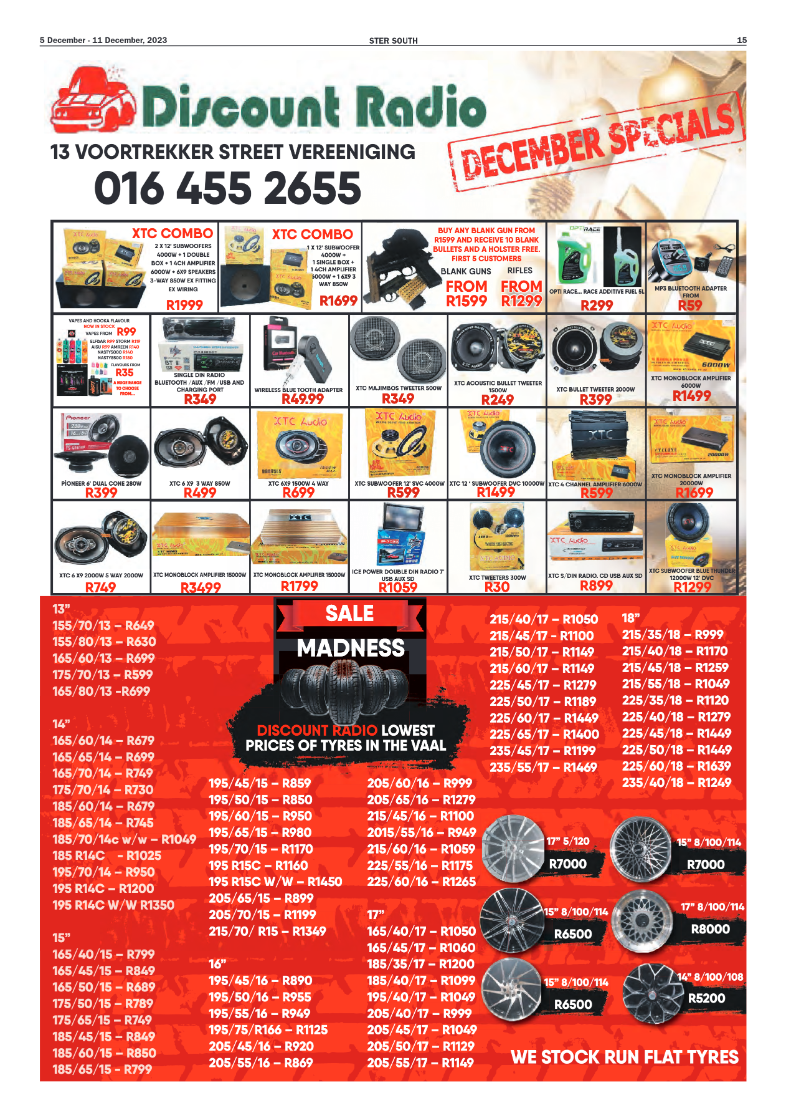 STER SOUTH 5 December – 11 December, 2023 page 15