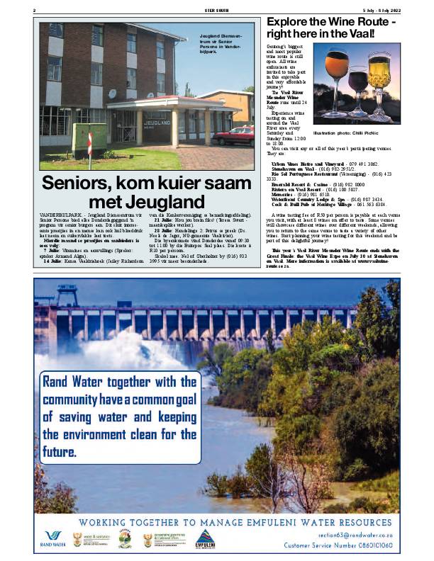 STER SOUTH 5 July – 8 July 2022 page 2