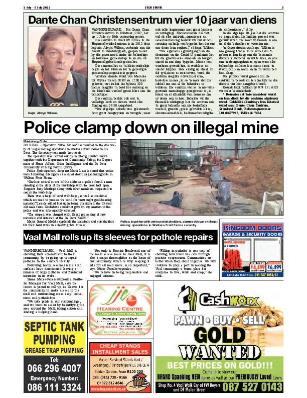 STER SOUTH 5 July – 8 July 2022 page 3