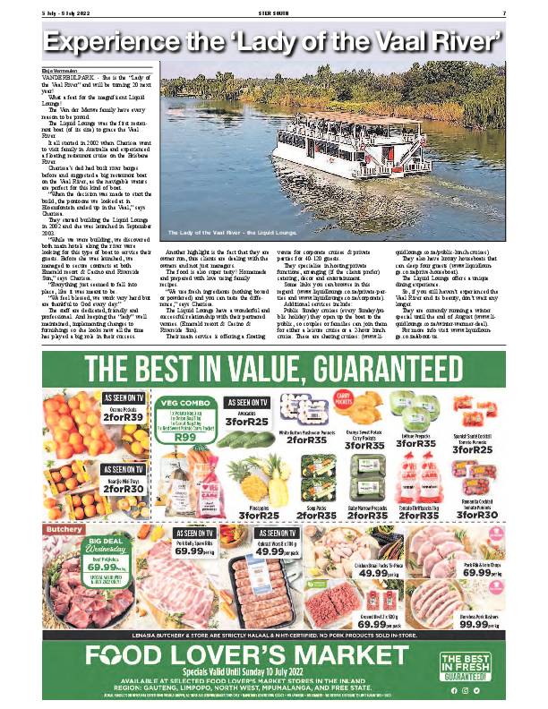STER SOUTH 5 July – 8 July 2022 page 7