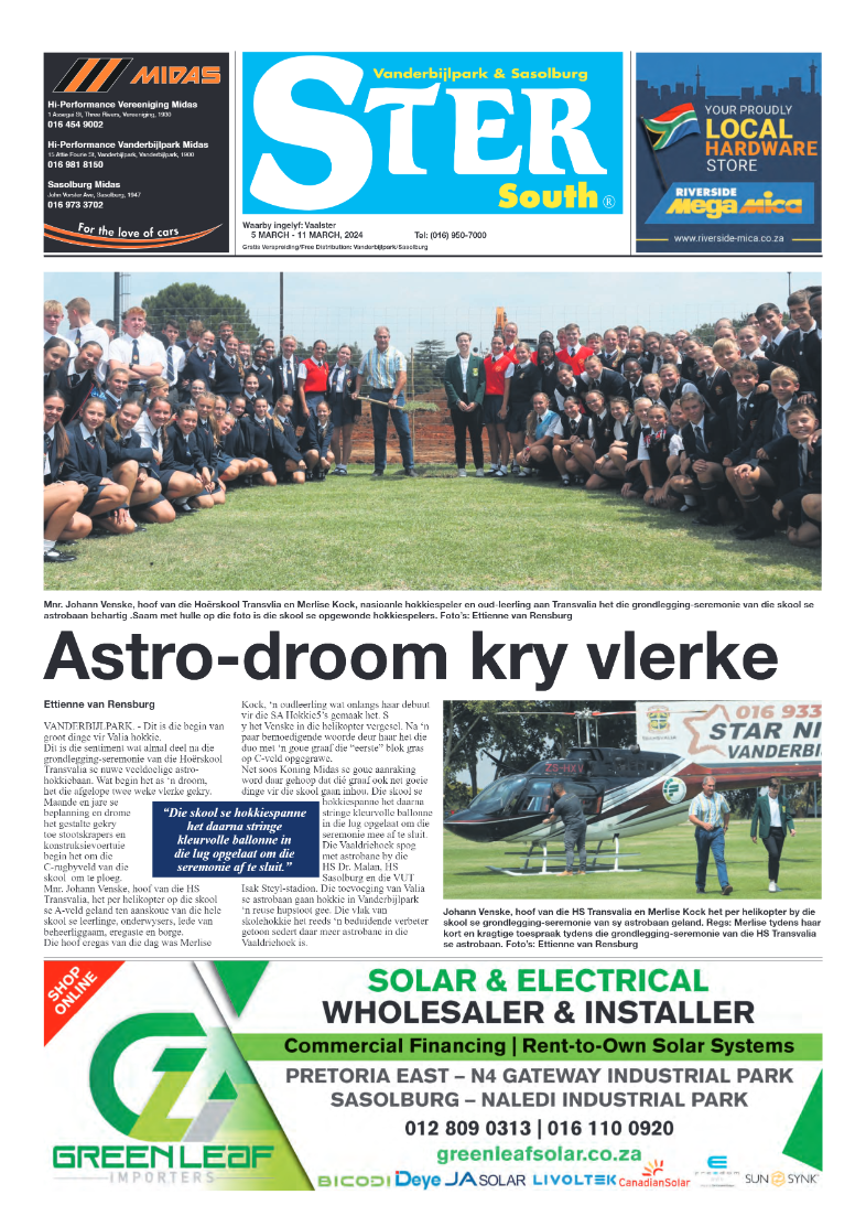 STER SOUTH 5 March – 11 March, 2024 page 1
