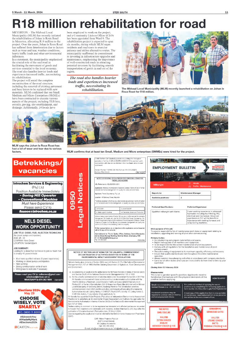 STER SOUTH 5 March – 11 March, 2024 page 11