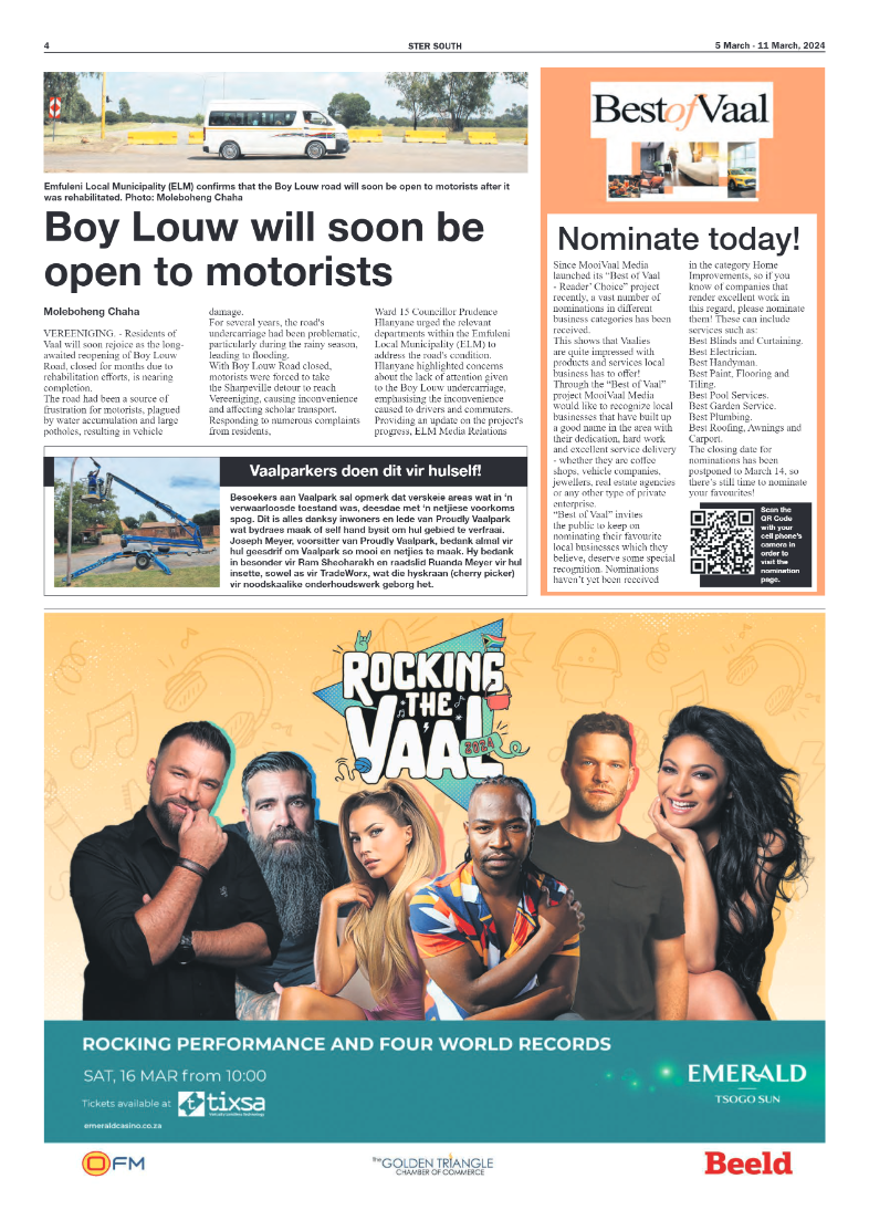 STER SOUTH 5 March – 11 March, 2024 page 4