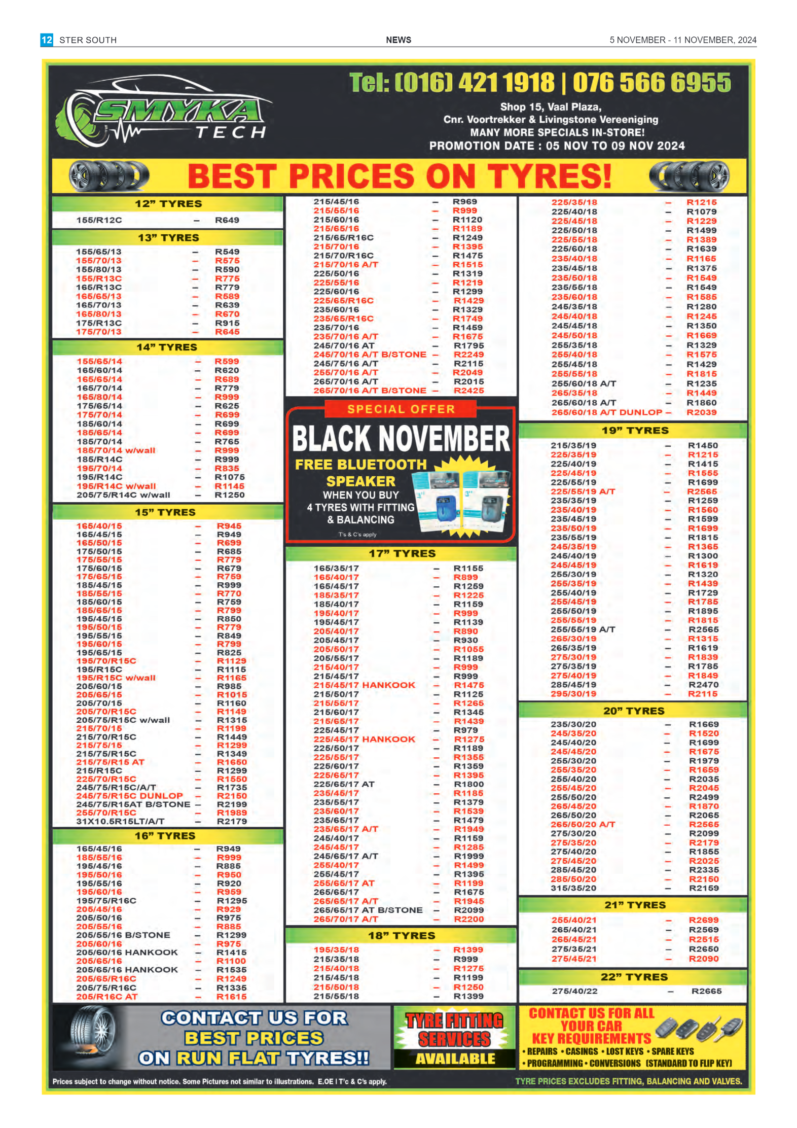 STER SOUTH 5 NOVEMBER – 11 NOVEMBER, 2024 page 12