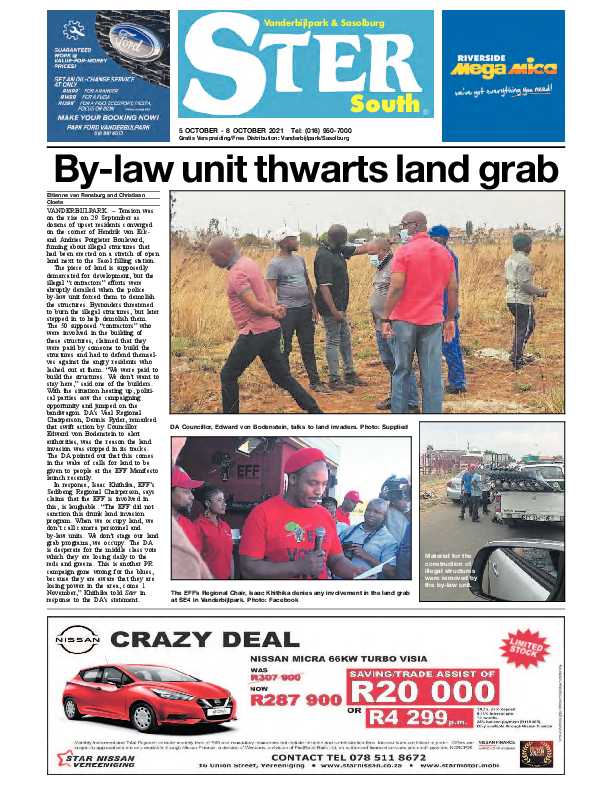 STER SOUTH 5 October – 8 October 2021 page 1