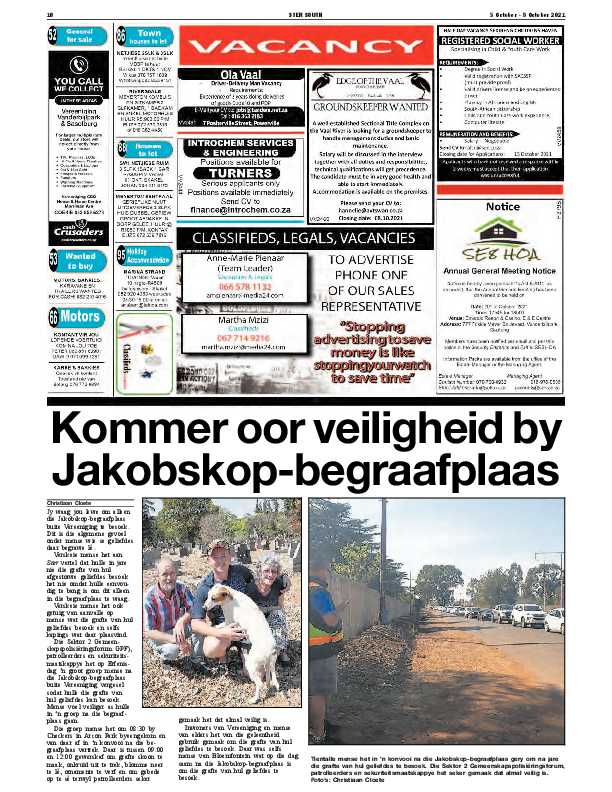 STER SOUTH 5 October – 8 October 2021 page 11