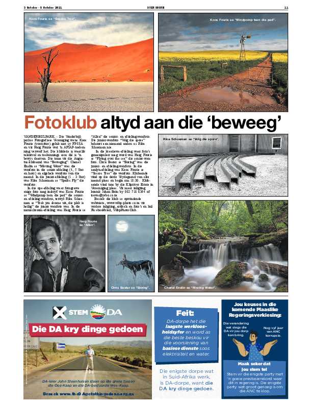 STER SOUTH 5 October – 8 October 2021 page 7