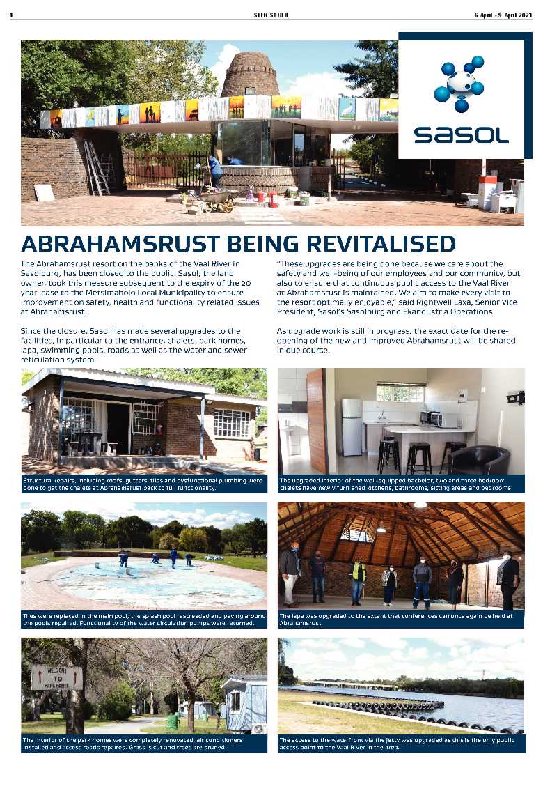 STER SOUTH 6 April – 9 April 2021 page 4