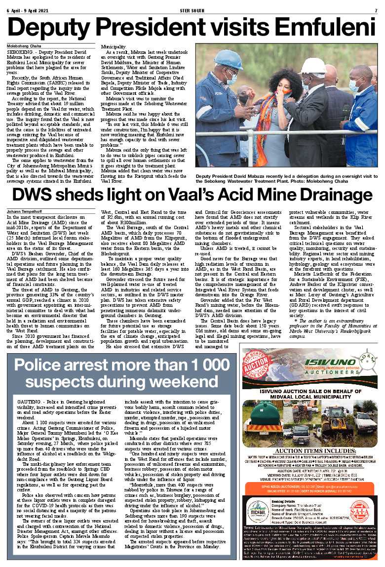 STER SOUTH 6 April – 9 April 2021 page 7