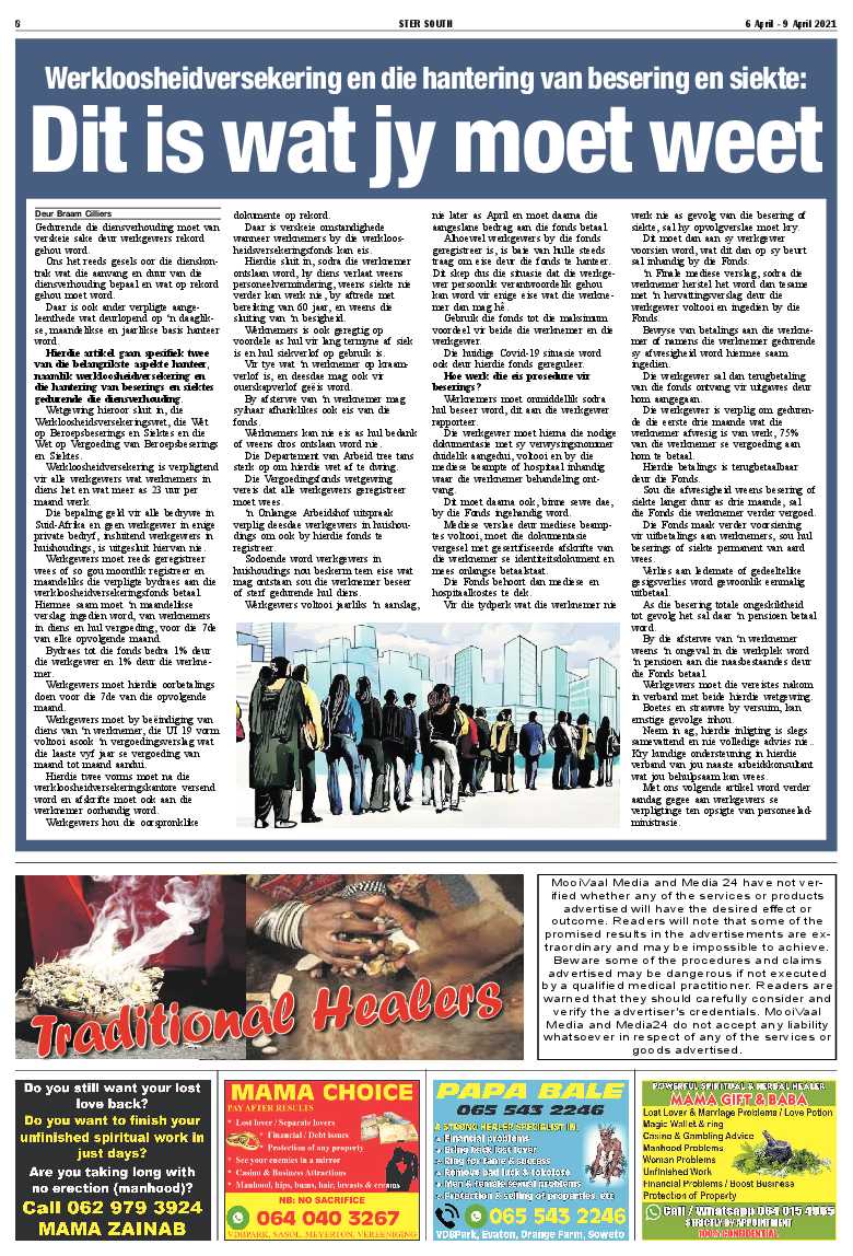 STER SOUTH 6 April – 9 April 2021 page 8