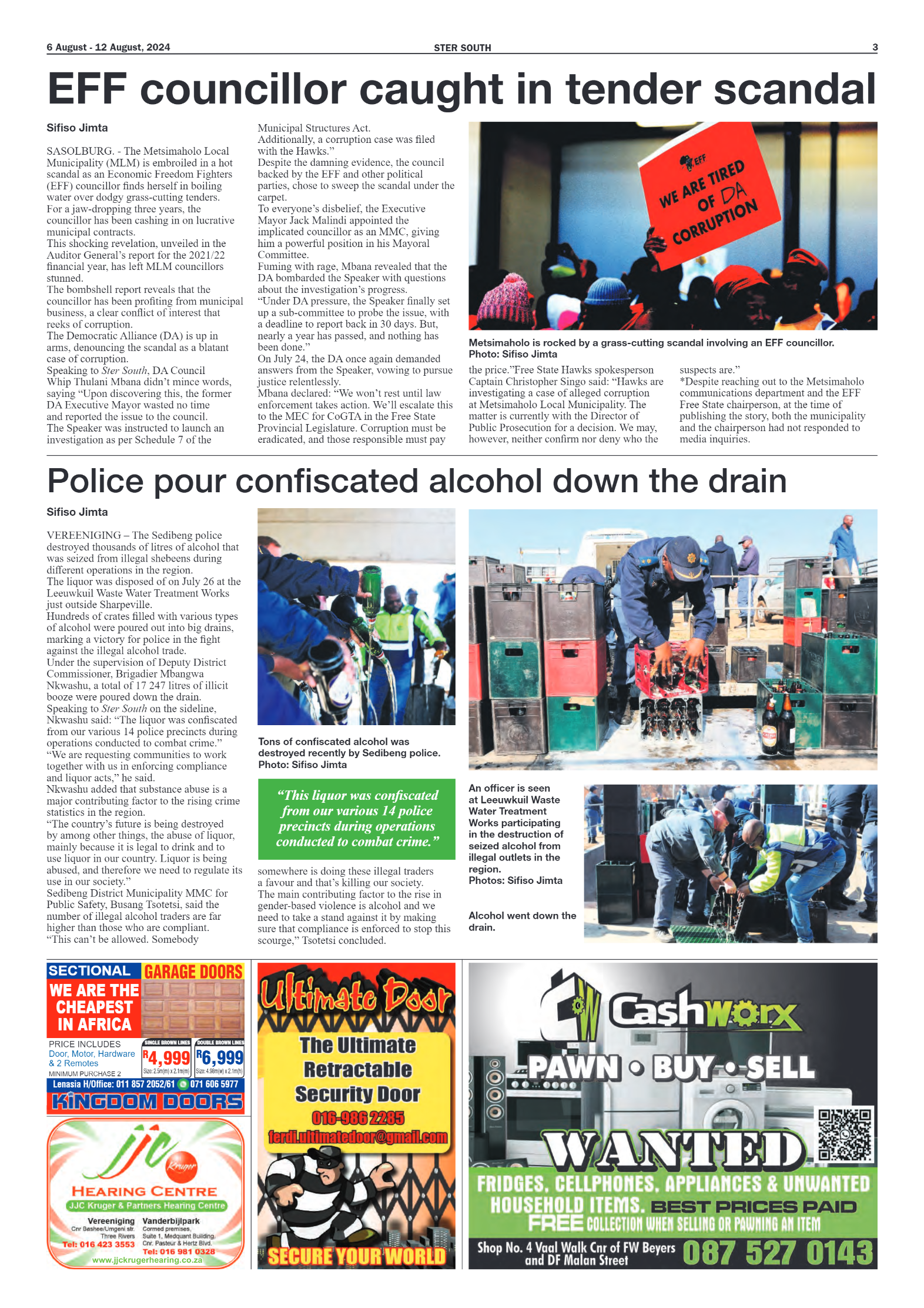 STER SOUTH 6 August – 12 August, 2024 page 3