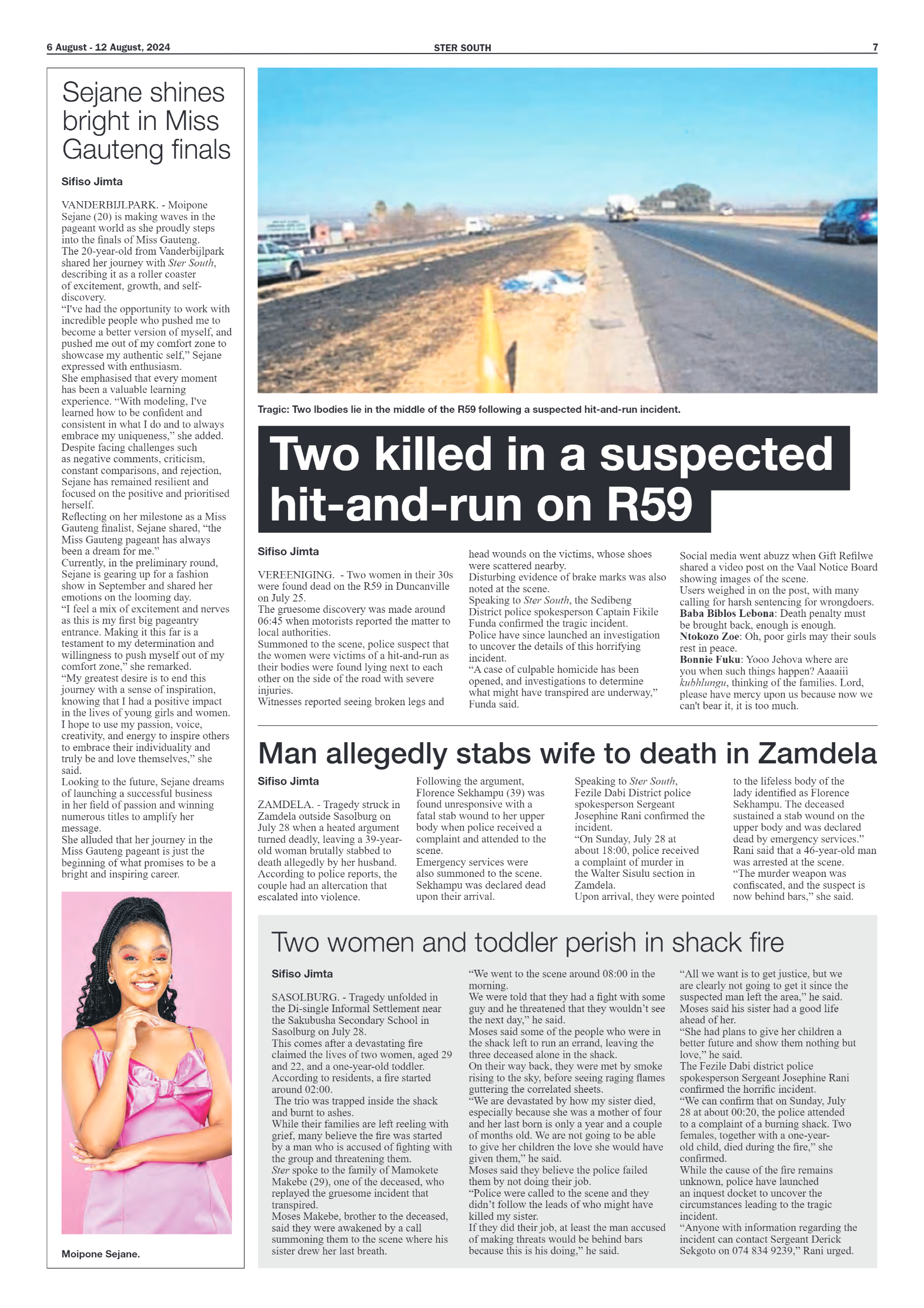 STER SOUTH 6 August – 12 August, 2024 page 7