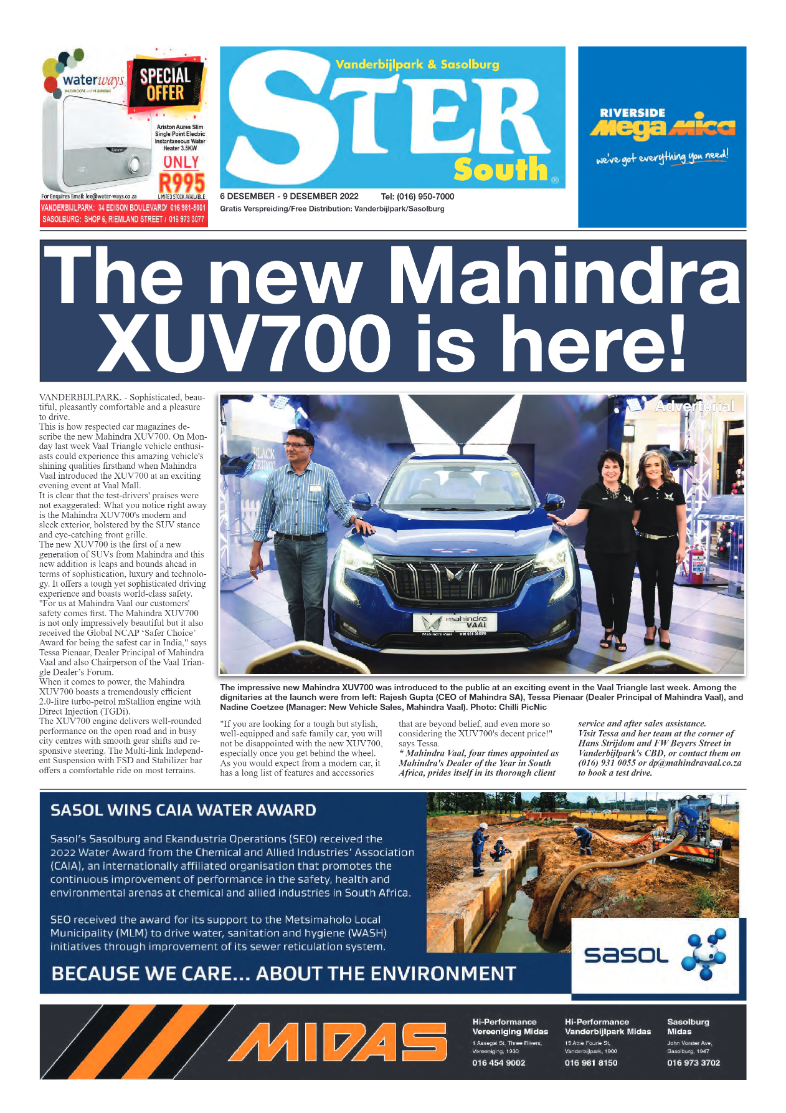 STER SOUTH 6 Desember- 9 Desember 2022 page 1