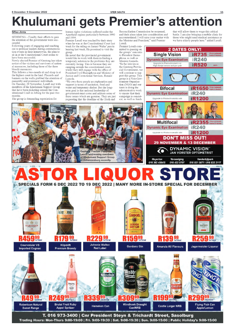 STER SOUTH 6 Desember- 9 Desember 2022 page 11