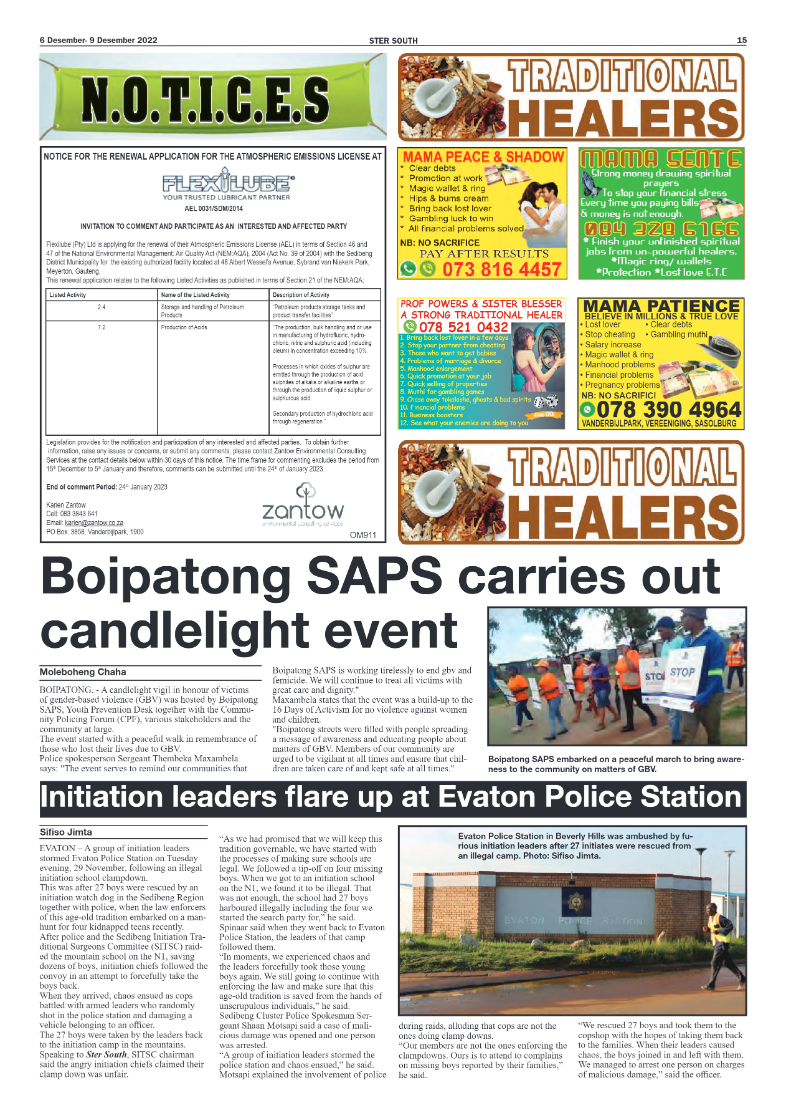 STER SOUTH 6 Desember- 9 Desember 2022 page 15
