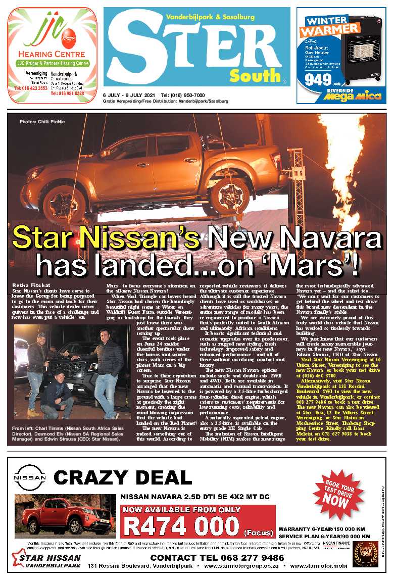 STER SOUTH 6 July – 9 July 2021 page 1
