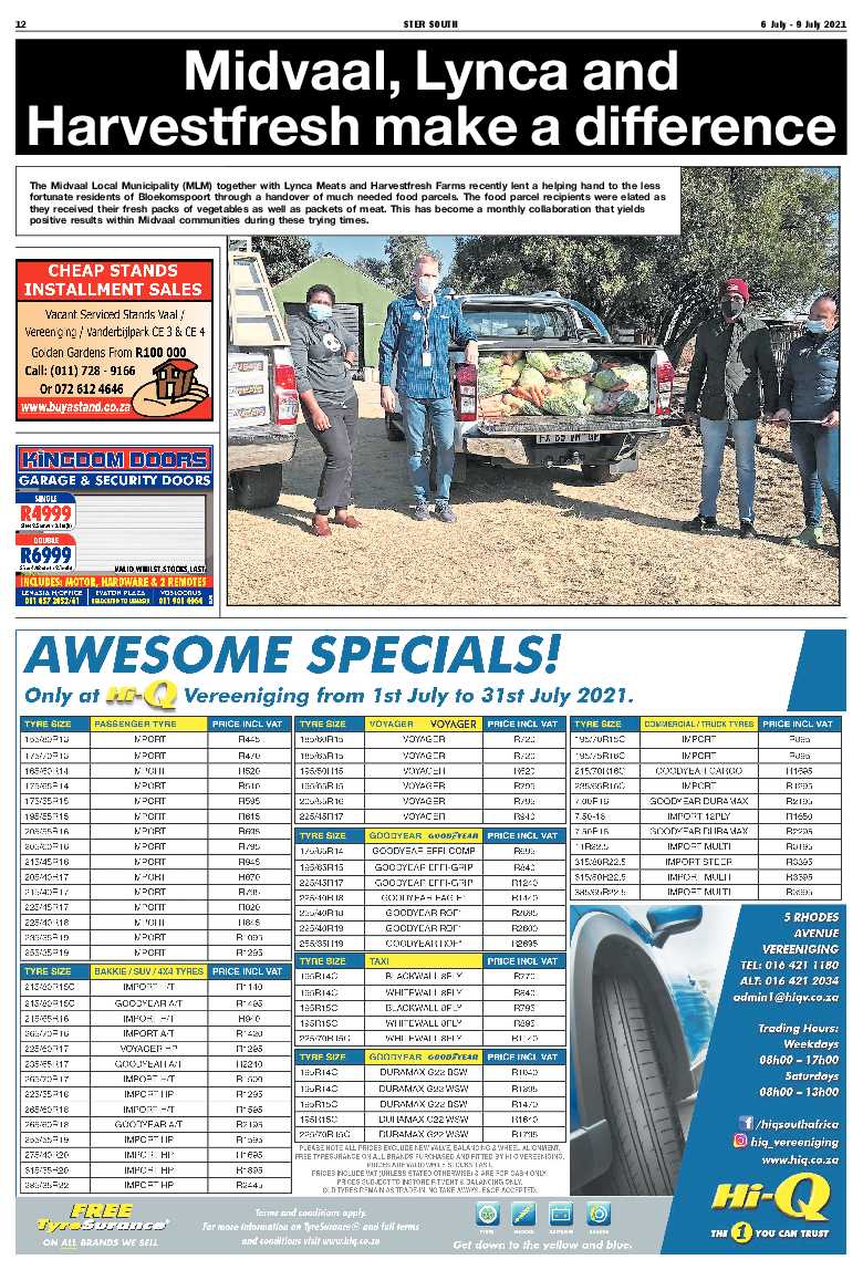 STER SOUTH 6 July – 9 July 2021 page 11
