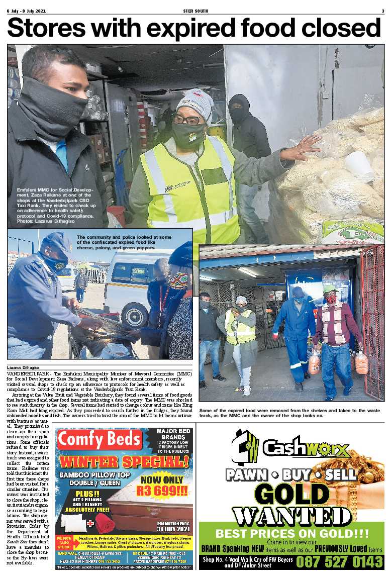 STER SOUTH 6 July – 9 July 2021 page 3