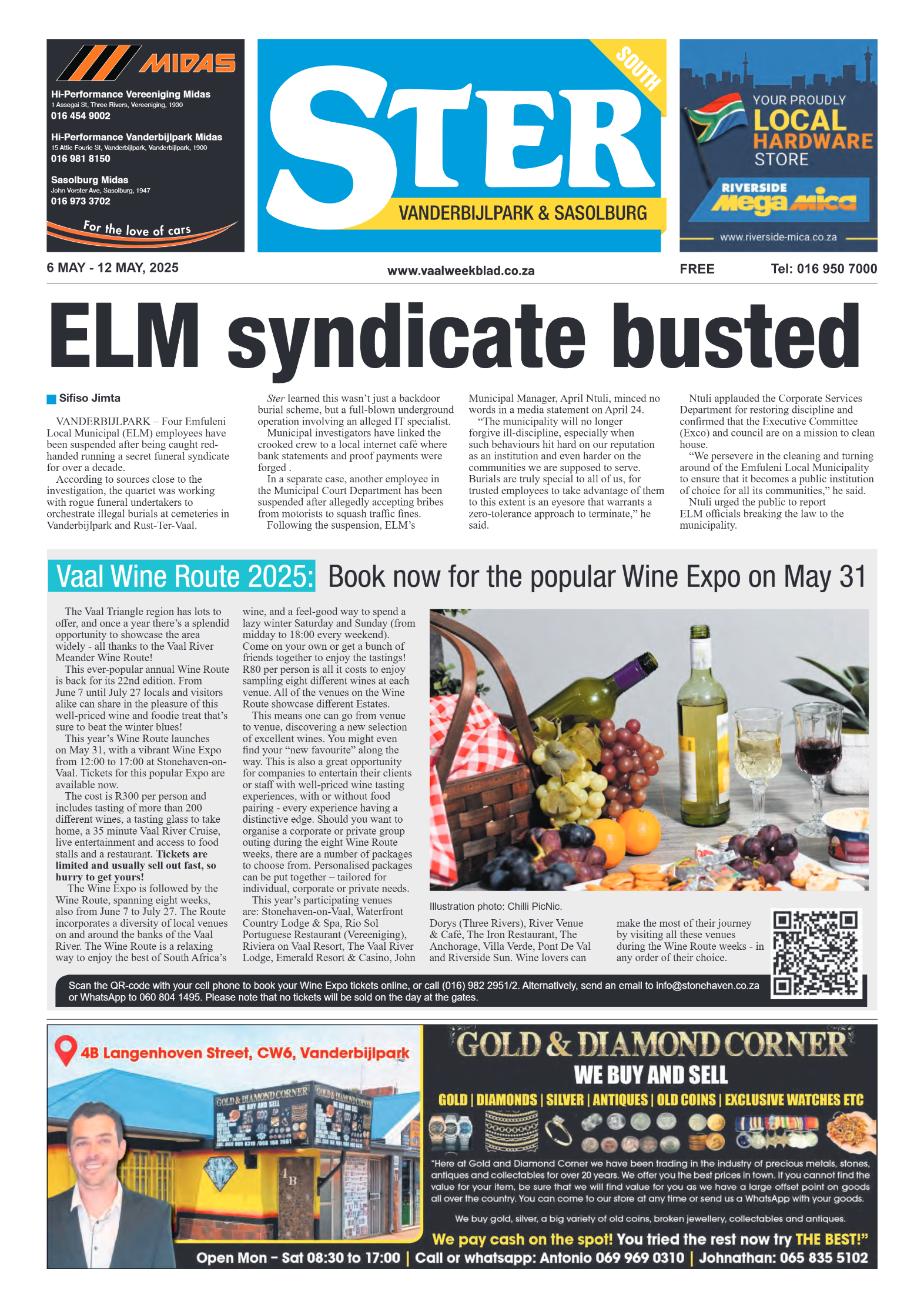 STER SOUTH 6 MAY – 12 MAY, 2025 page 1