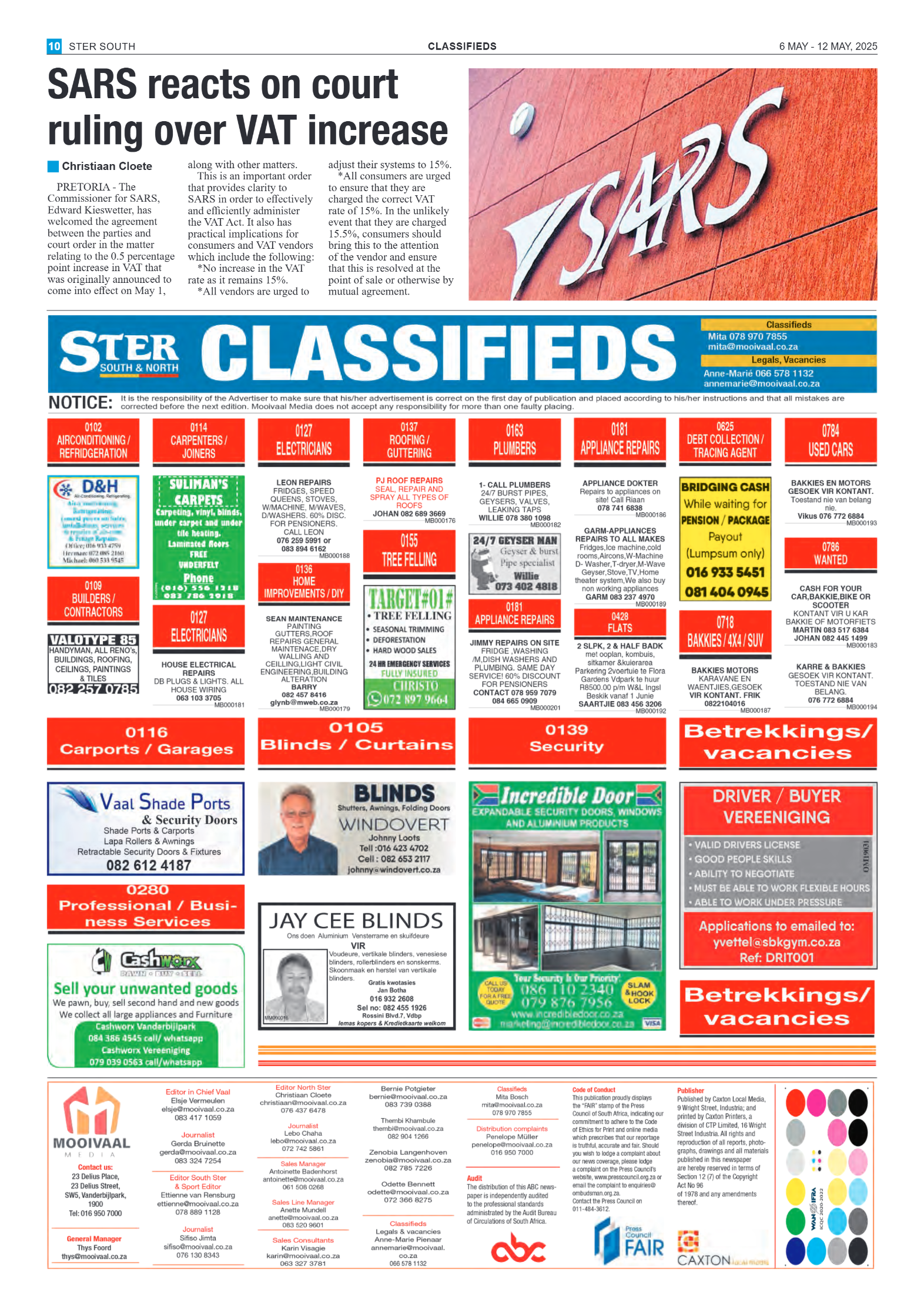 STER SOUTH 6 MAY – 12 MAY, 2025 page 10