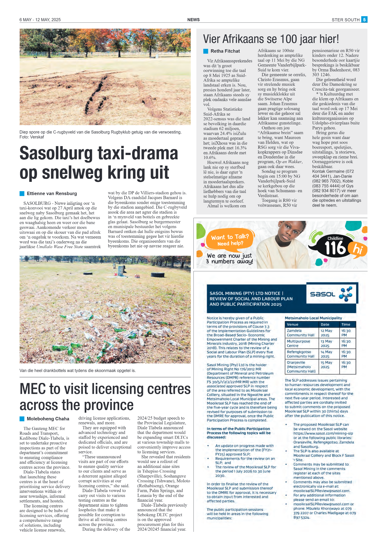 STER SOUTH 6 MAY – 12 MAY, 2025 page 5