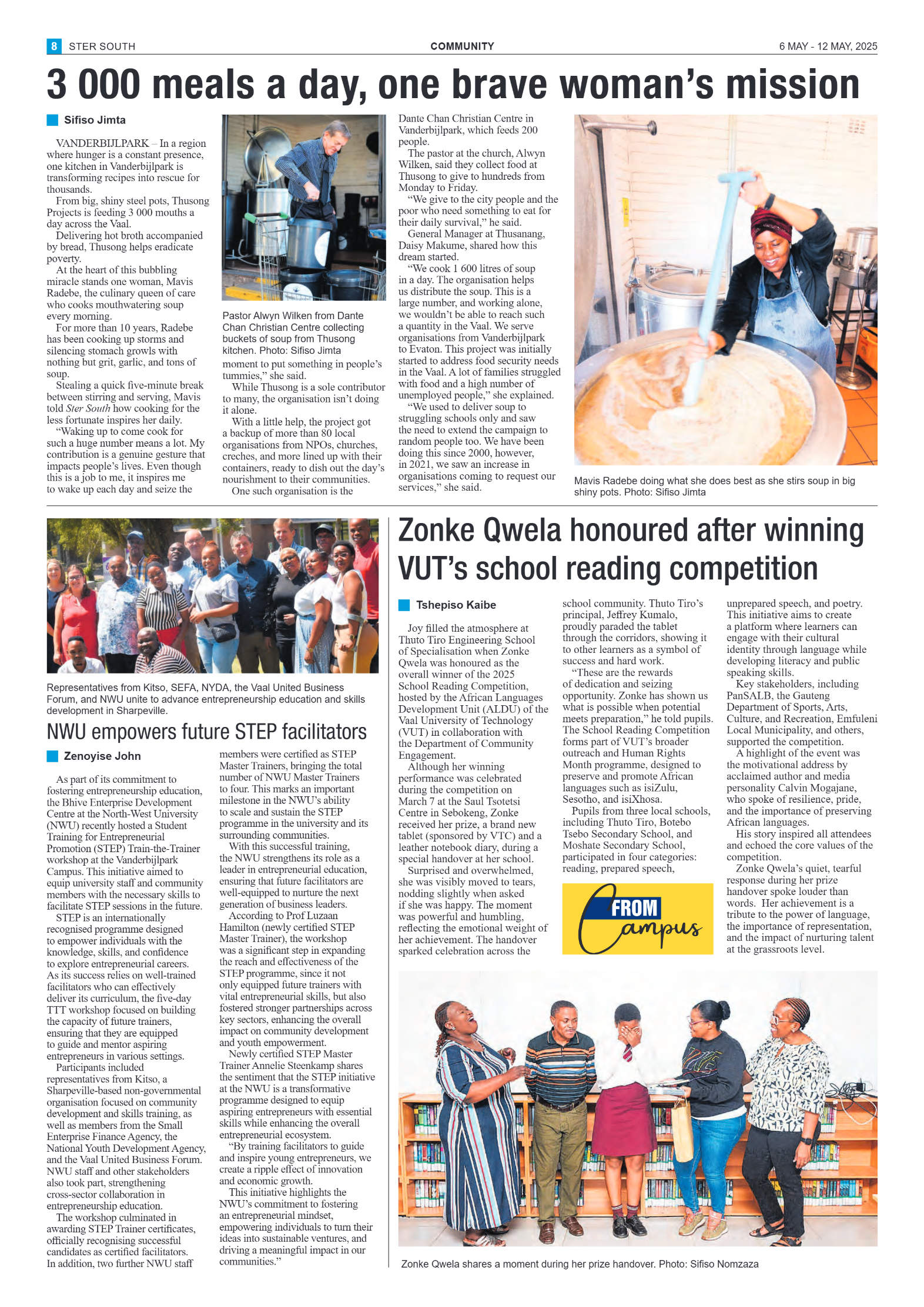 STER SOUTH 6 MAY – 12 MAY, 2025 page 8
