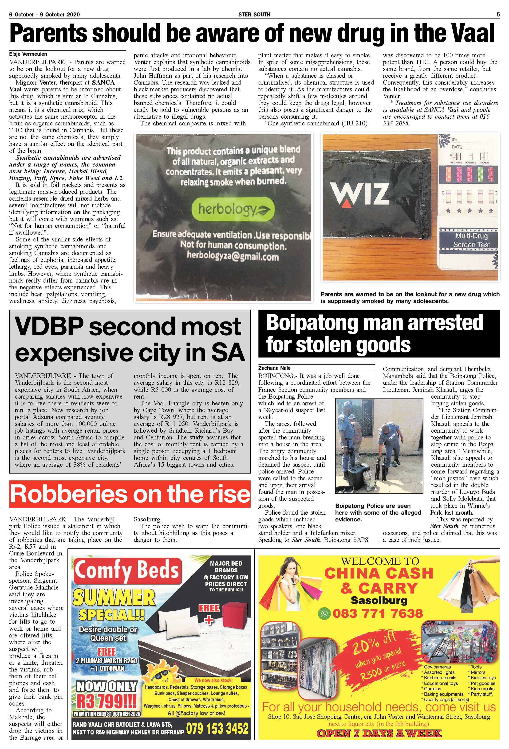 STER SOUTH 6 October – 9 October 2020 page 5