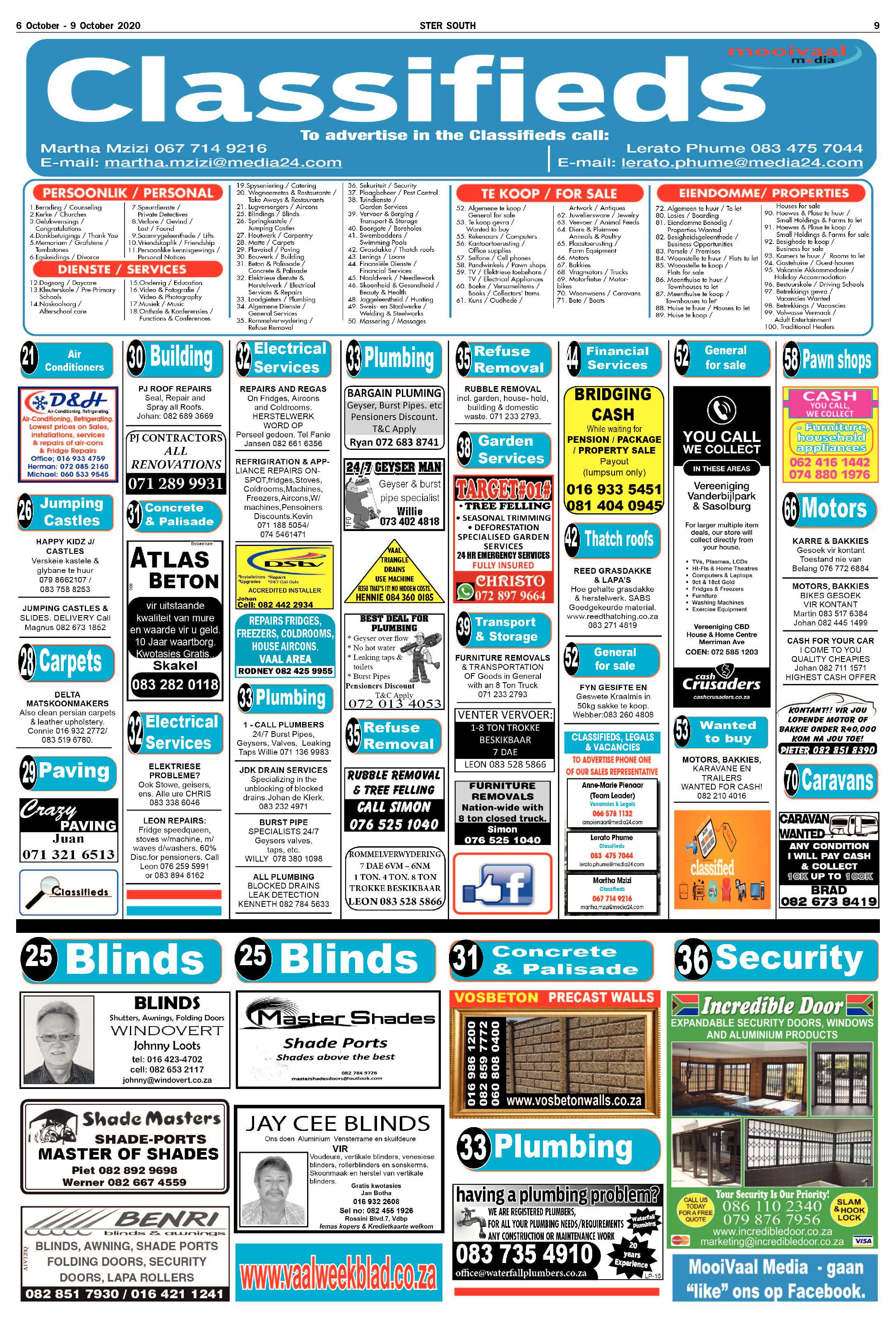 STER SOUTH 6 October – 9 October 2020 page 9