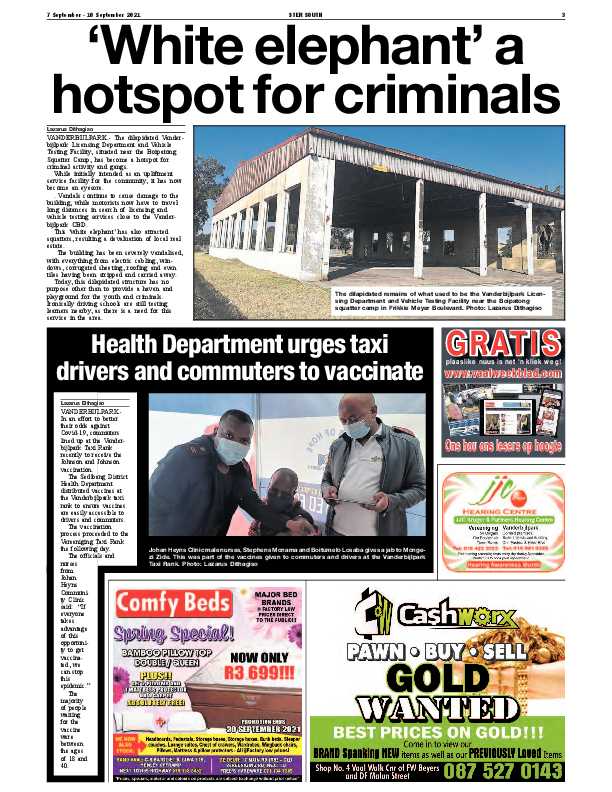 STER SOUTH 7 September – 10 September 2021 page 3