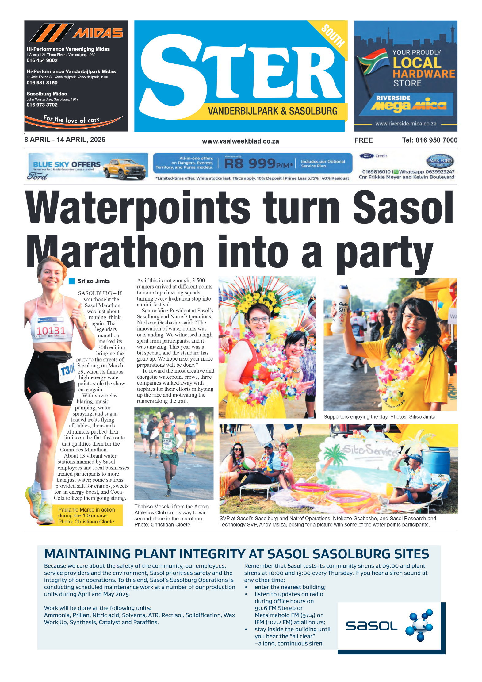 STER SOUTH 8 APRIL – 14 APRIL, 2025 page 1