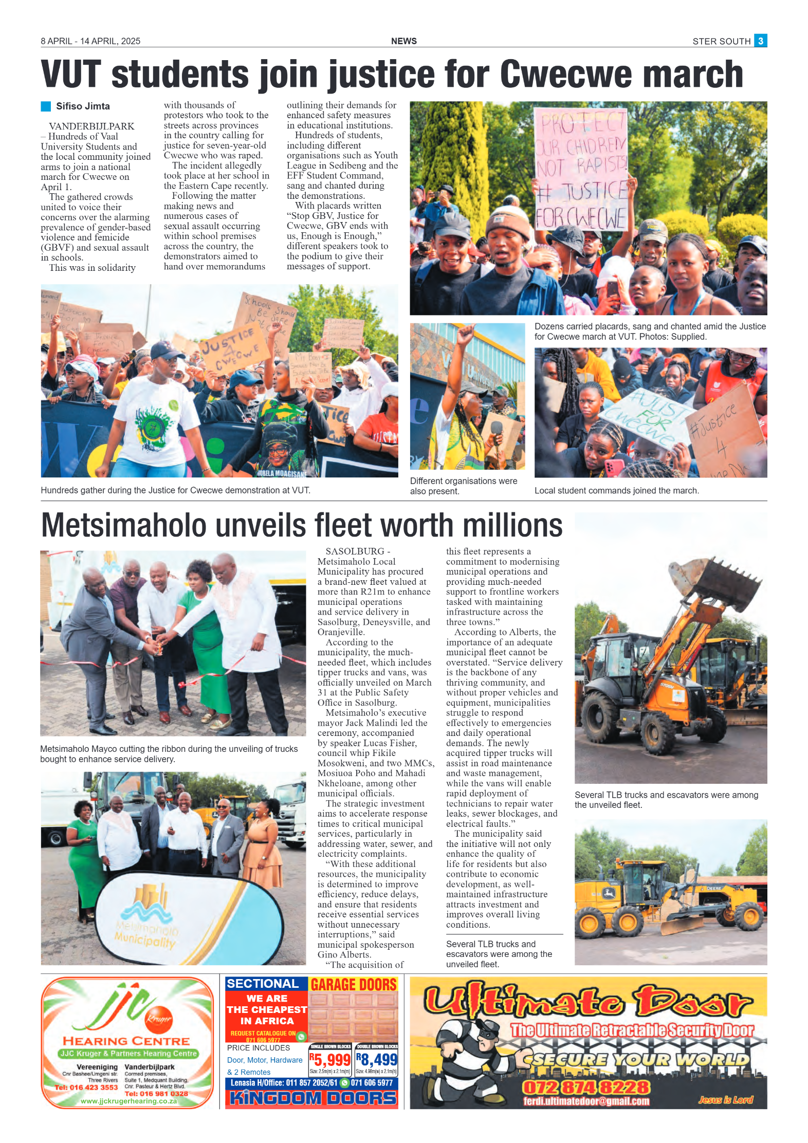 STER SOUTH 8 APRIL – 14 APRIL, 2025 page 3