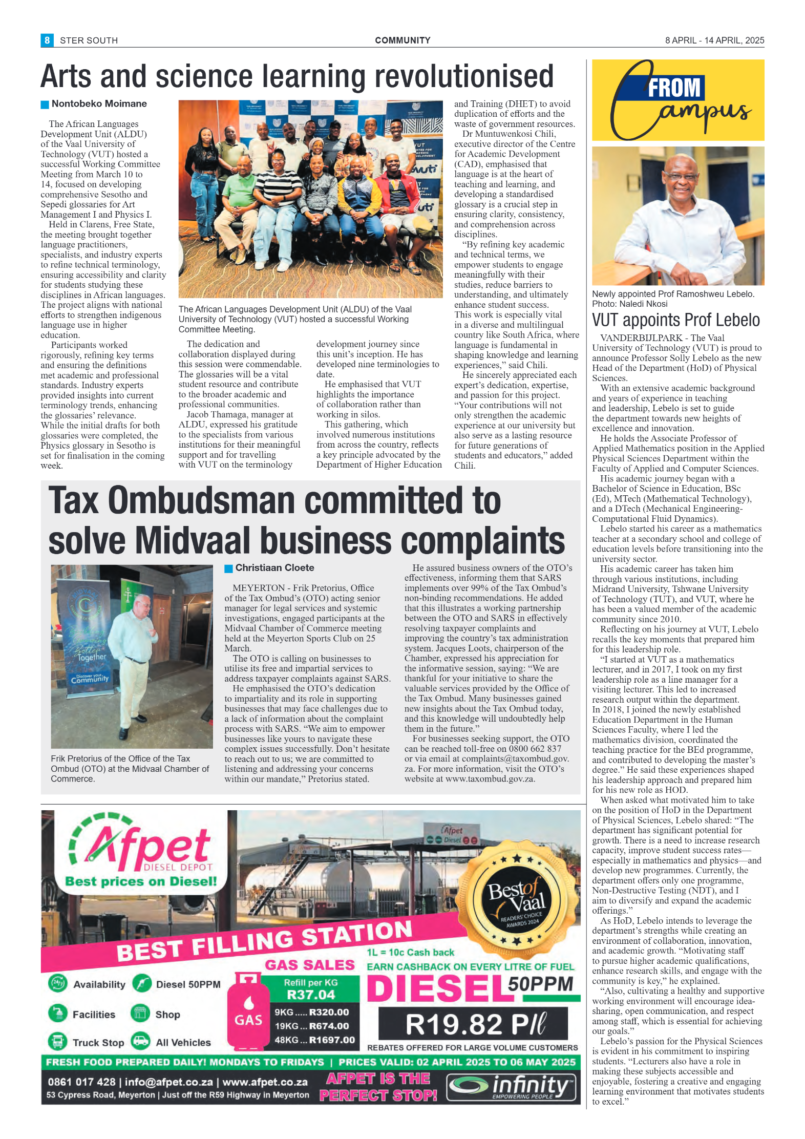 STER SOUTH 8 APRIL – 14 APRIL, 2025 page 8