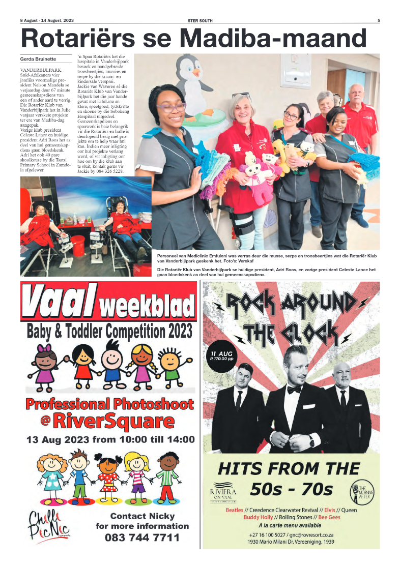 STER SOUTH 8 August – 14 August, 2023 page 5