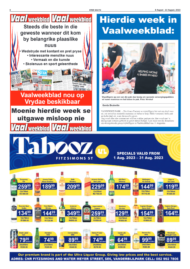 STER SOUTH 8 August – 14 August, 2023 page 6