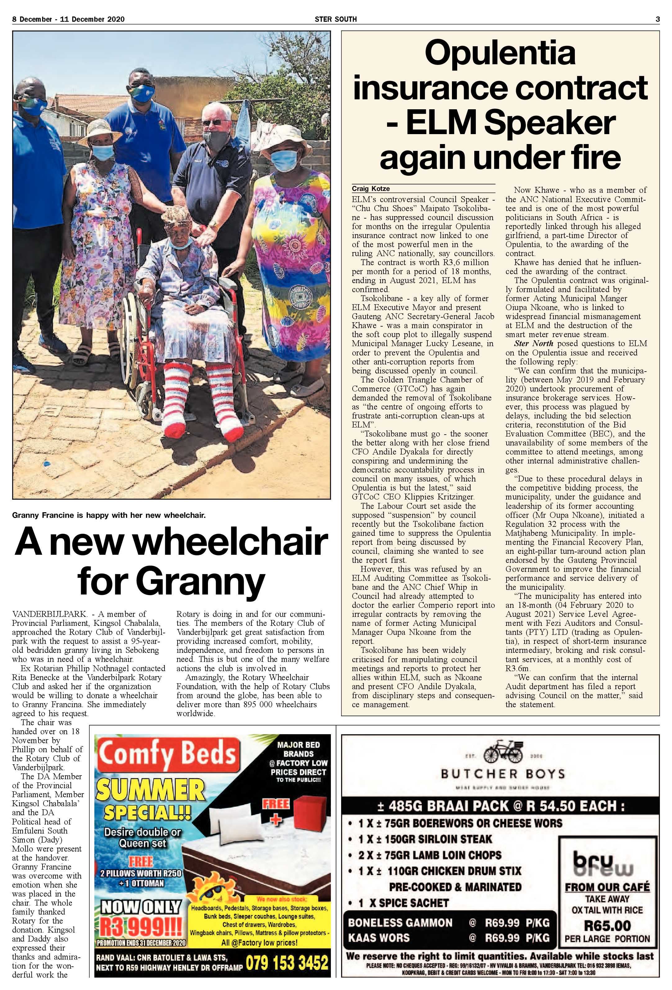 STER SOUTH 8 December – 11 December 2020 page 3