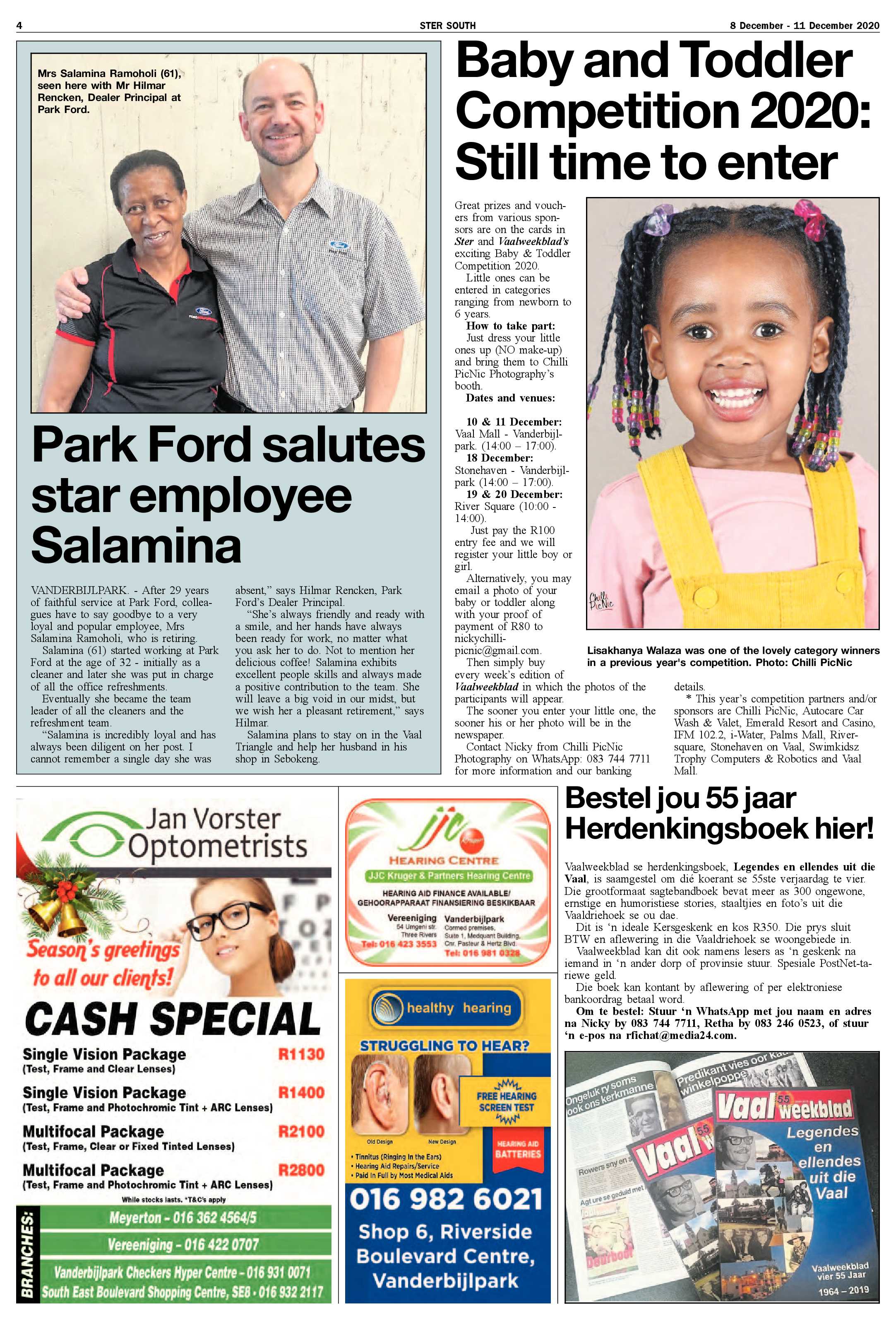 STER SOUTH 8 December – 11 December 2020 page 4