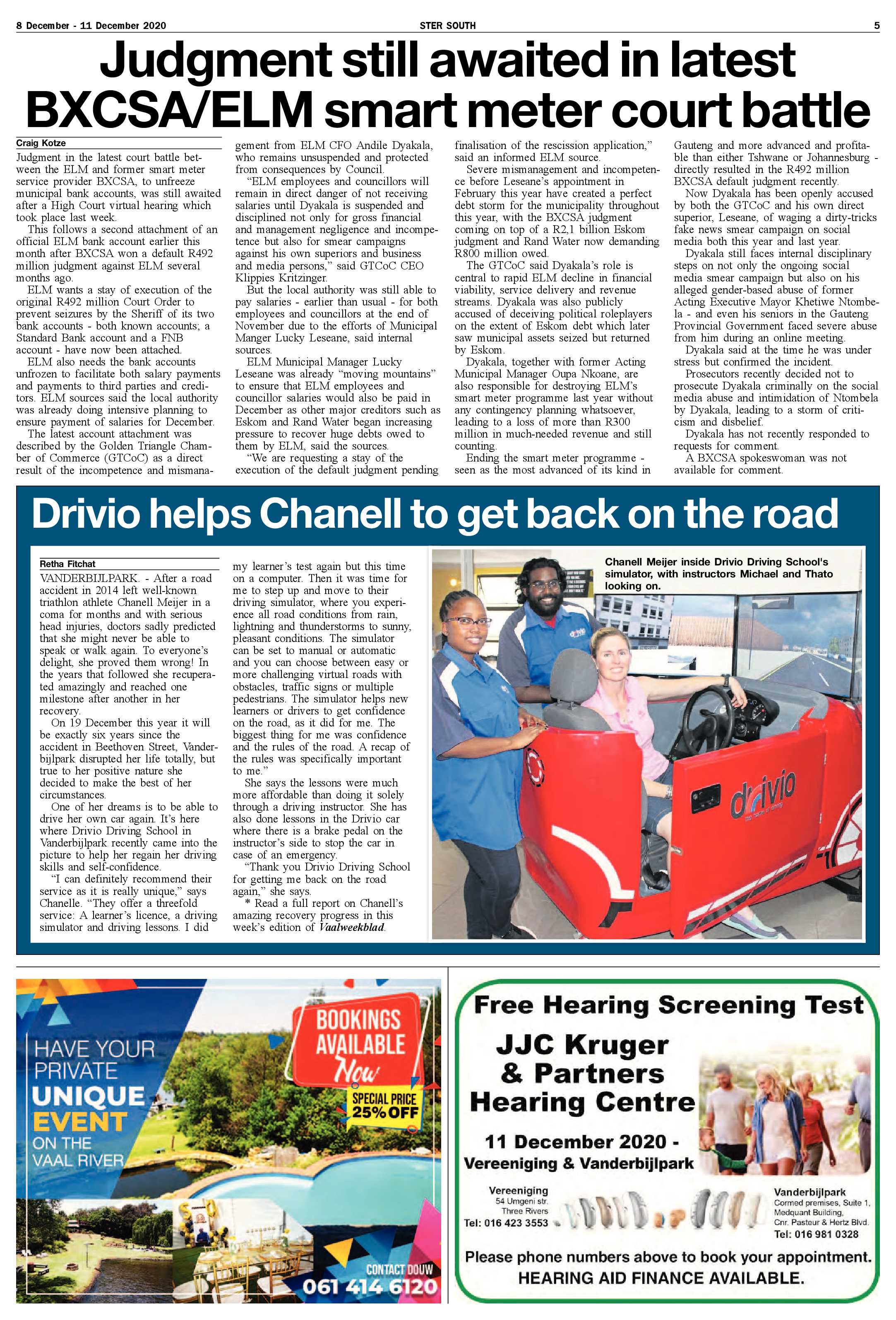 STER SOUTH 8 December – 11 December 2020 page 5