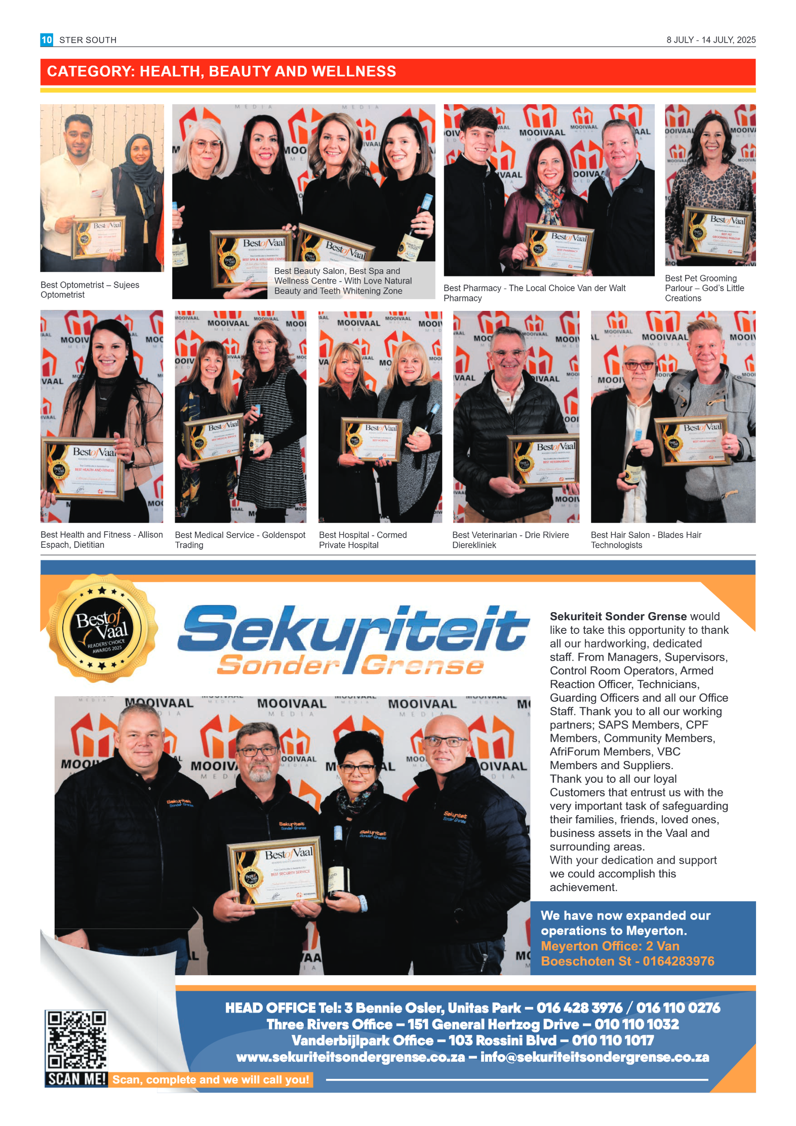 STER SOUTH 8 JULY – 14 JULY, 2025 page 10