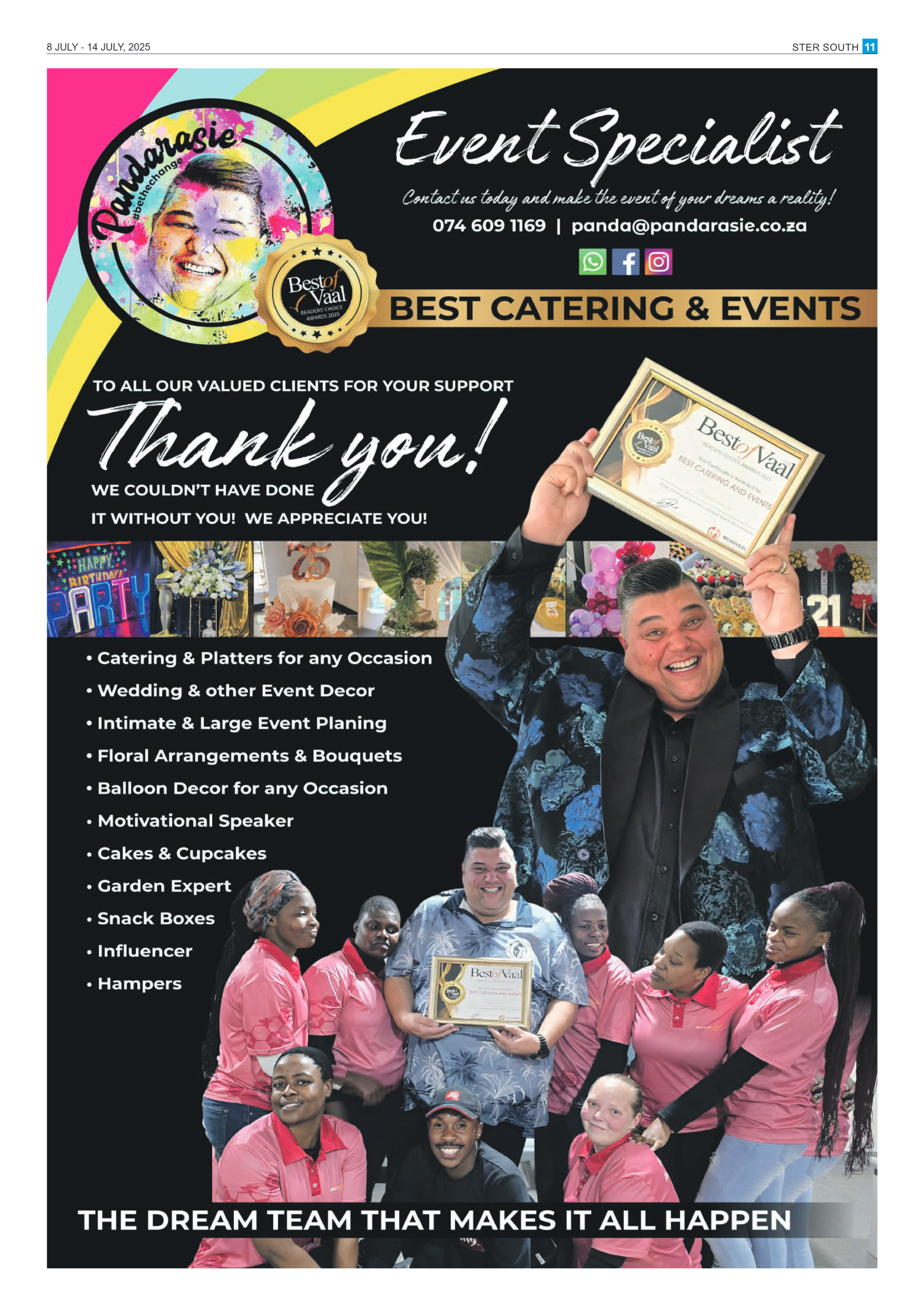 STER SOUTH 8 JULY – 14 JULY, 2025 page 11