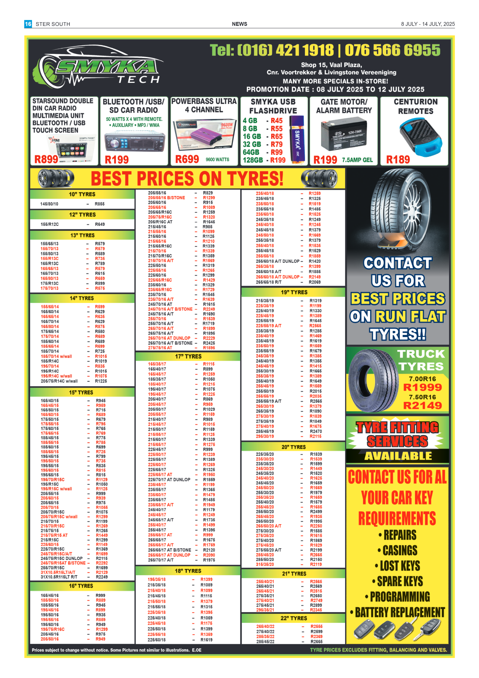 STER SOUTH 8 JULY – 14 JULY, 2025 page 16