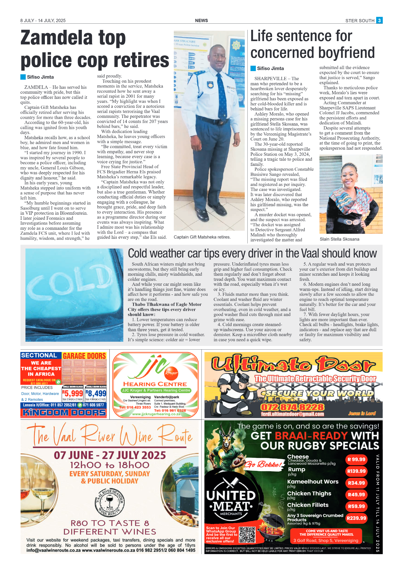 STER SOUTH 8 JULY – 14 JULY, 2025 page 3