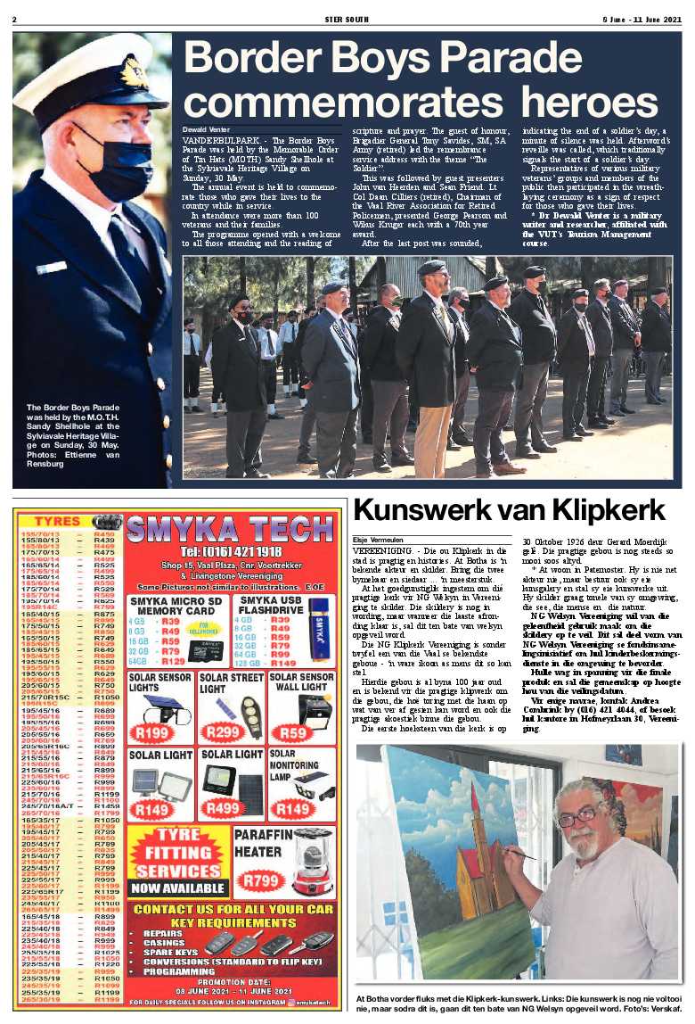 STER SOUTH 8 June – 11 June 2021 page 2
