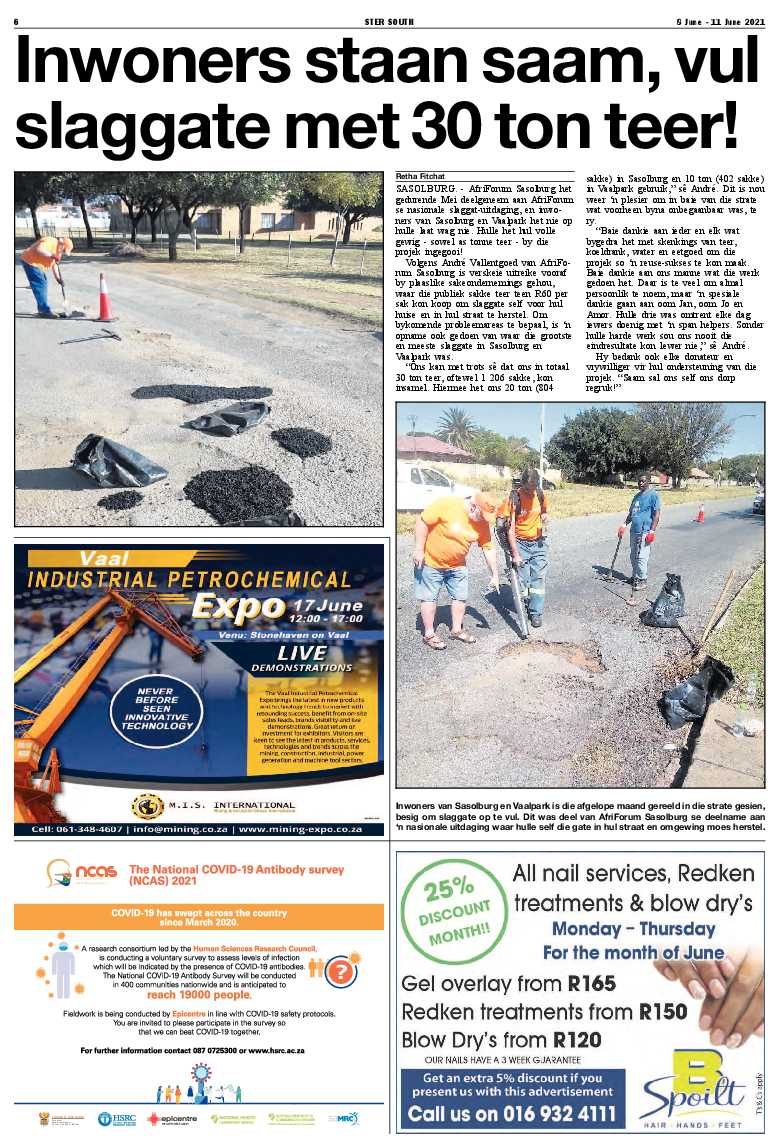 STER SOUTH 8 June – 11 June 2021 page 6