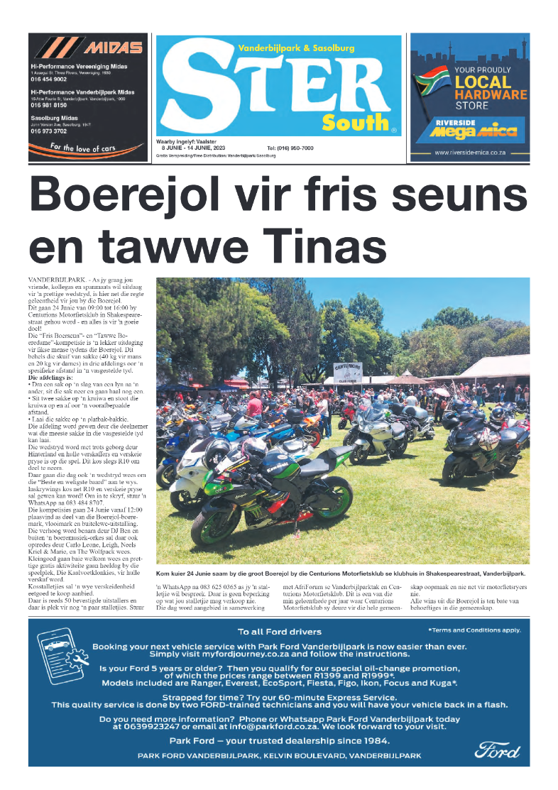 STER SOUTH 8 Junie – 14 Junie, 2023 page 1