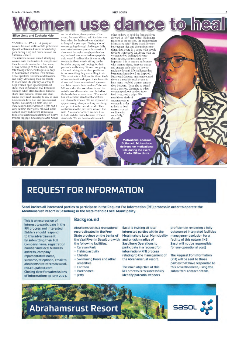 STER SOUTH 8 Junie – 14 Junie, 2023 page 5