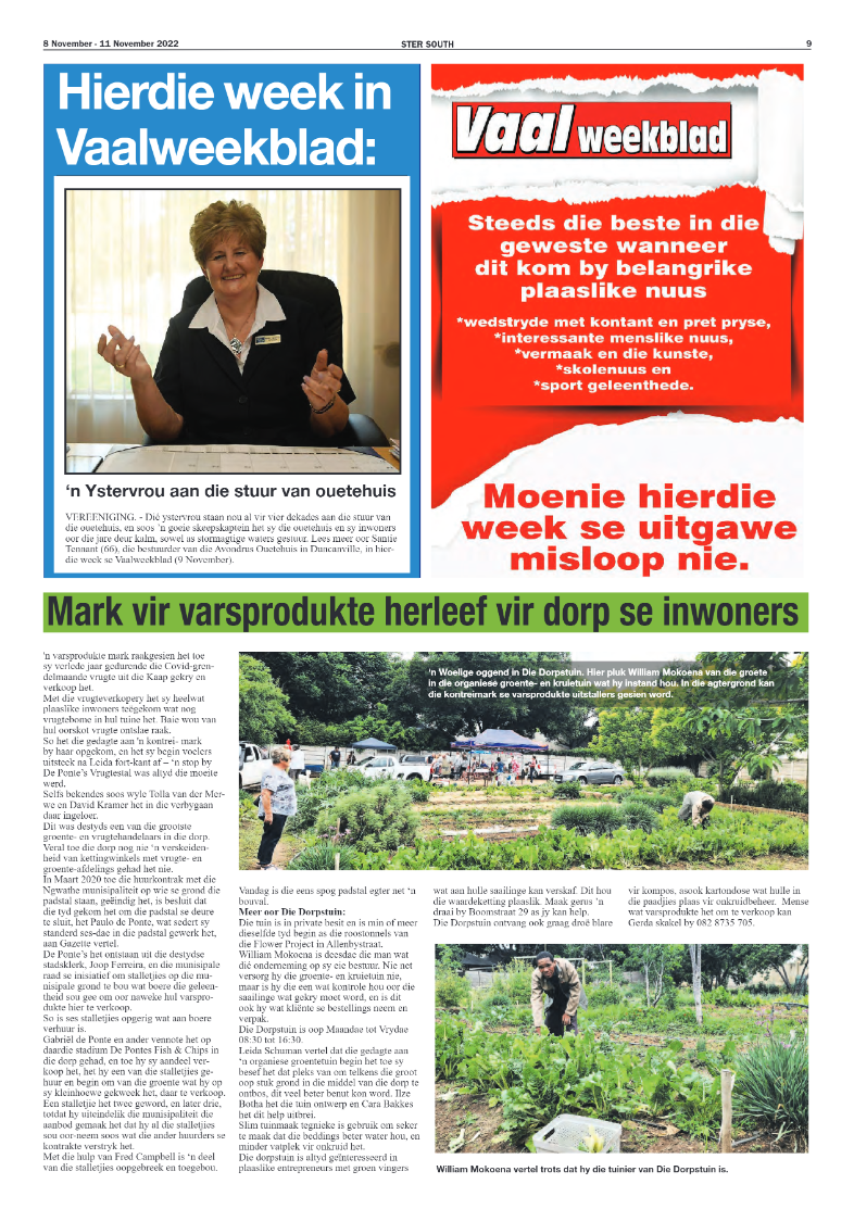 STER SOUTH 8 November – 11 November 2022 page 9