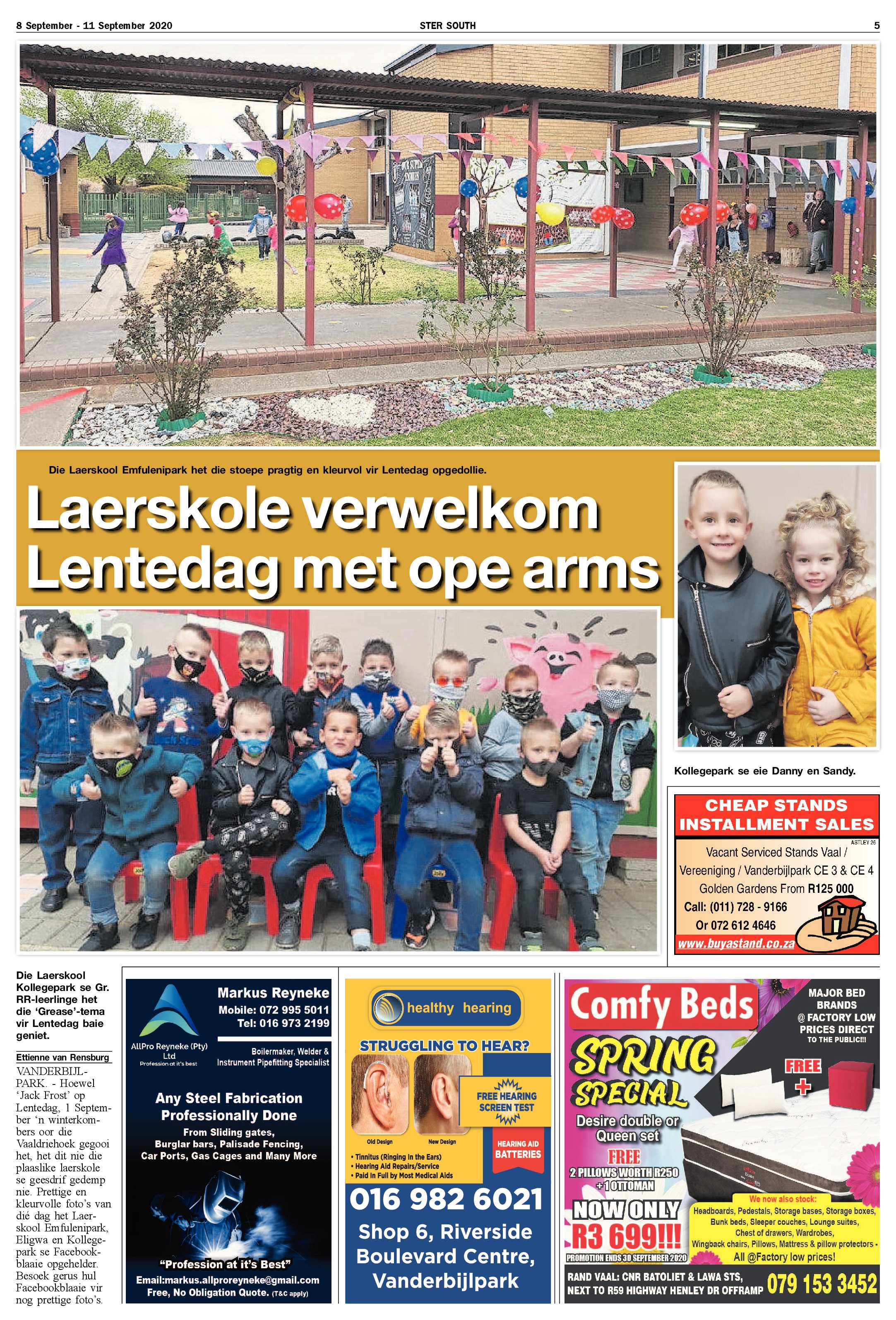 STER SOUTH 8 September – 11 September 2020 page 5