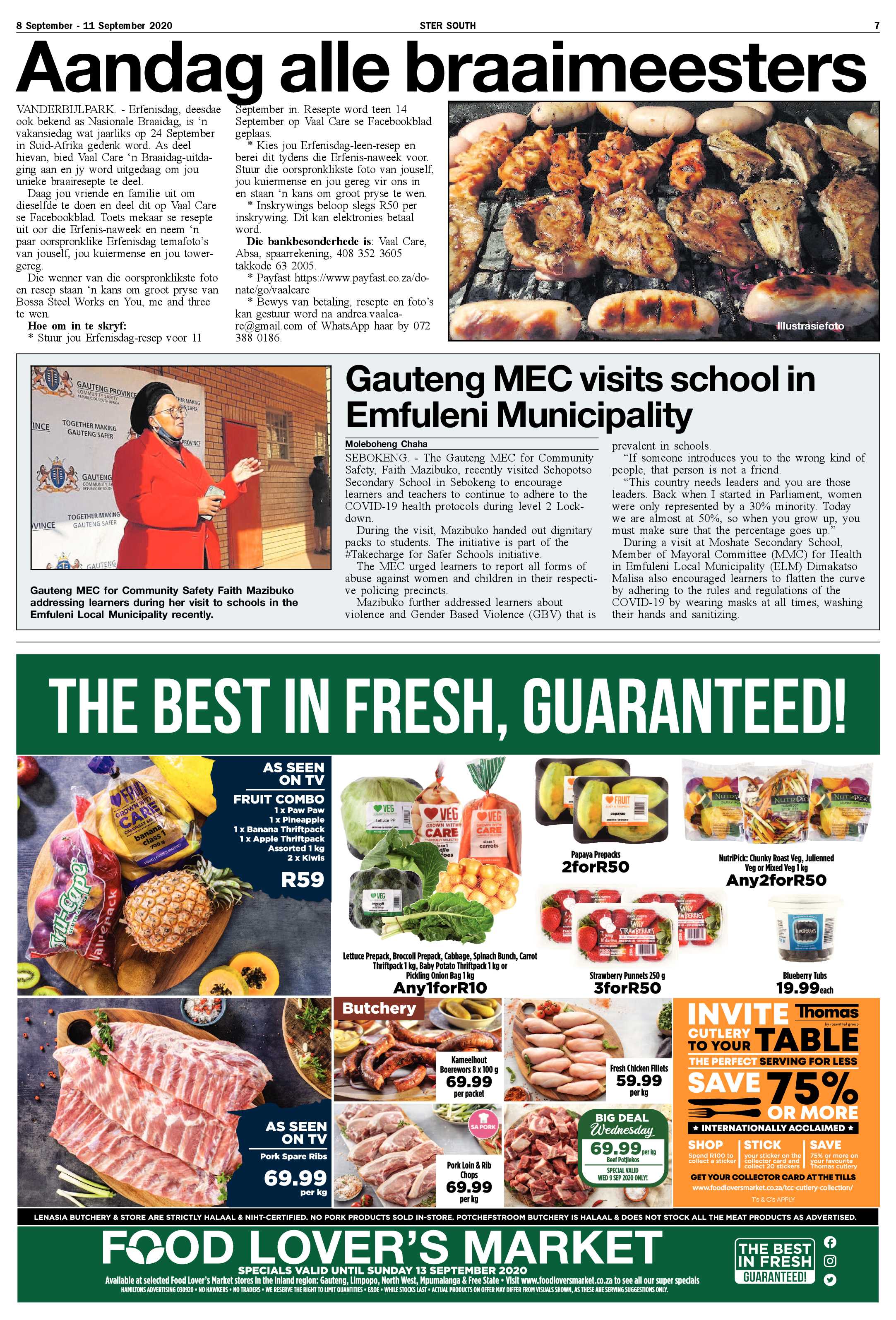 STER SOUTH 8 September – 11 September 2020 page 7