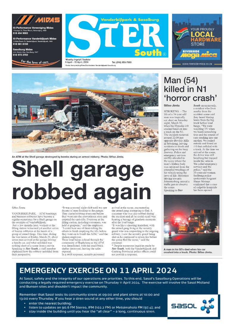 STER SOUTH 9 April – 15 April, 2024 page 1